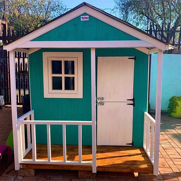 1.5m High Walls. Wooden Wendy Doll House