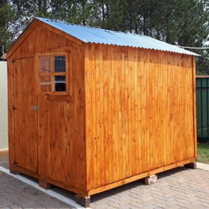 Wooden Wendy Houses Standard Toolshed / Storeroom / Living Quarters – 1.8m High Walls