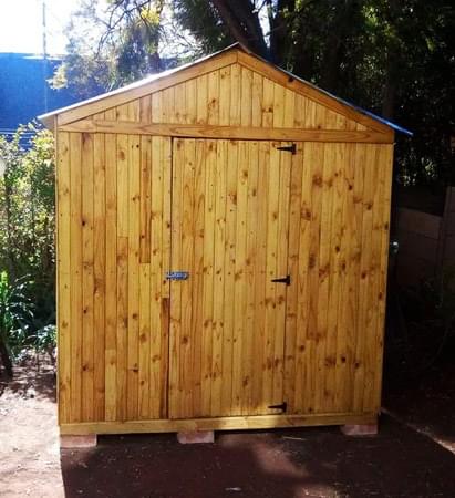 Wooden Wendy House Basic Toolshed / Storeroom - No windows - 1.8m High Walls